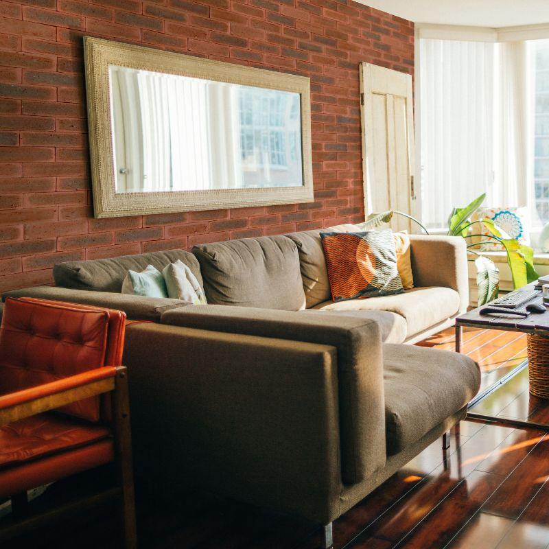 Red Brick - 1m² - Vartesan