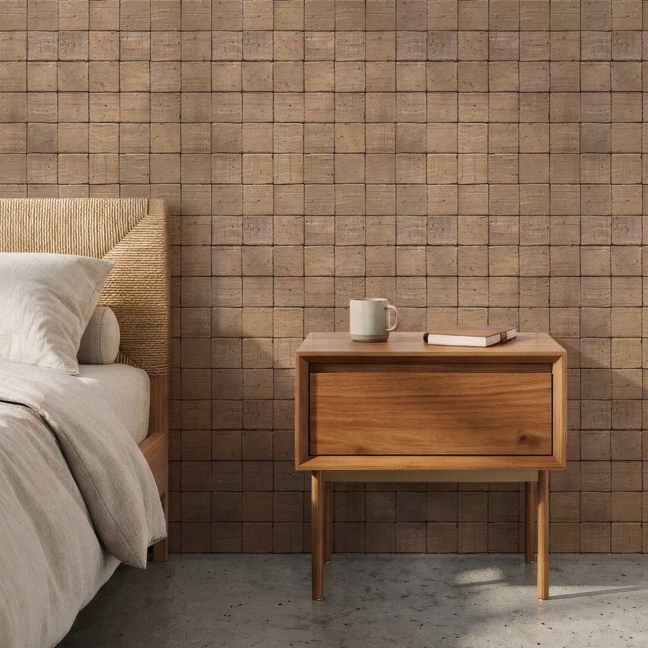 Quadrato Choco 7x7 - 1m²